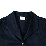 SILKY COLLAR SHIRT_NAVY (6600107196534)