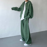 コクーンピグメントフードジップアップ / GM Cocoon Pigment Hood Zip-up (3 colors)