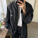 ASCLO Damage Denim Over Shirt (2color)