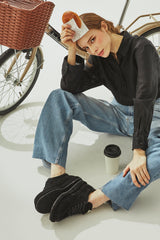 サンディースエードスニーカーズ / SANDY SUEDE SNEAKERS_5COLORS