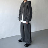 コクーンピグメントフードジップアップ / GM Cocoon Pigment Hood Zip-up (3 colors)