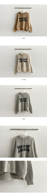 Nice Day hood knitwear
