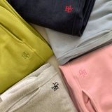 ナッピングエンブロイダリー2WAYジョガーパンツ / [Bellied made] napping embroidery two-way jogger pants