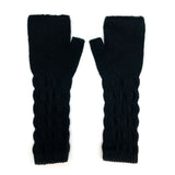 リボンウールハンドウォーマー/Ribbon Wool Hand Warmer [Black]