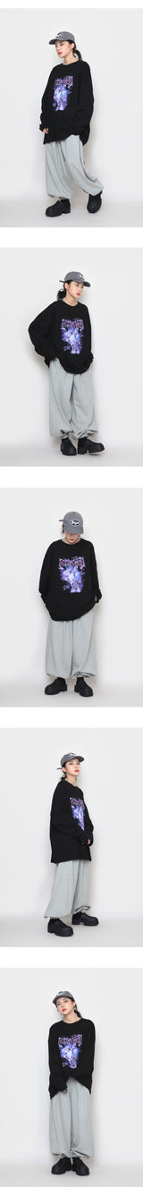 Cat Laser Long Sleeve T