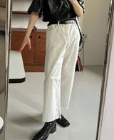 ローメンカッティングワイドパンツ (3 color)