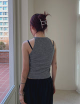 ホルターニットスリーブレス/Halter Knit Sleeveless (3color)