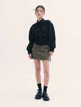 レオナシャーリングシャツ