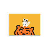TIGER & MOUSE POST CARD (6538760126582)