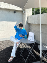 クリーングアイスタックバンディングワイドパンツ / LMN Cooling Ice Two Tuck Banding Wide Pants (4 colors)