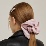 Metal Big Scrunchie _ Pink