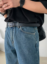 Well Vintage Washing Long Wide Denim Pants (209) (6568257716342)