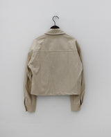 ライトレザージャケット / Light leather jacket (3color)