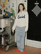 セラーロゴコーデュロイパンツ/SELLER LOGO CORDUROY PANTS LIGHT BLUE(CV2CFMPA12A)