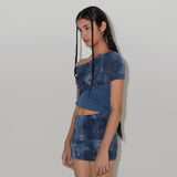 H/S マフラートップセット / H/S MUFFLER TOP SET (WHITE,PINK,SORA,DENIM)