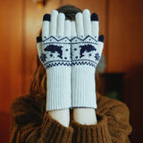 Dolphin nordic knit gloves (6622469128310)