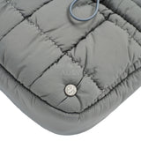 NEW SYMBOL RIVET QUILTING MINI CROSS BAG  GRAY