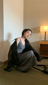 ボカシソフトロングドレス/Bokashi Soft Long Dress