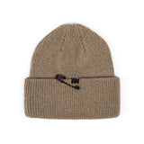 BBD Signature Custom Long Beanie (Dark Beige) (6643613892726)