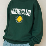 テニスボールスウェットシャツ/TENNIS BALL SWEATSHIRT_GREEN