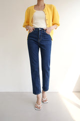 ブルーブリングジーンズ / BLUE BLING JEANS / STRAIGHT DENIM PANTS