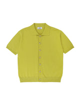 オープン半袖ニット / T1015 OPEN SHORT-SLEEVED KNIT_OLIVE