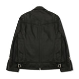 COWHIDE SINGLE RIDER JACKET