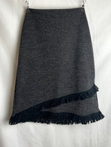 tassel midi skirt