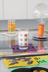 ARGYLE PATTERN GLASS (6660035870838)