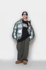 [UNISEX] メタルパッテッドジャンパー