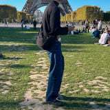 ASCLO Eiffel Wide Crack Denim