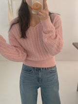 Mention napping light blue wide winter denim pants