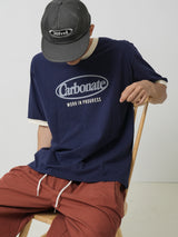 カーボネートミックスハーフTシャツ / Carbonate mix half T-shirts 3color