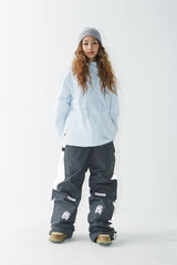 ワイドフーディージャケット/BSR2223FWJK048 WIDE HOODED JACKET SKY