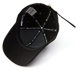 LOVE SACRIFICE ball cap_Black/Gold (6583123607670)