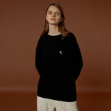 ドルフィン カシミアニットシャツ / Dolphin Cashmere Crew Neck Knit