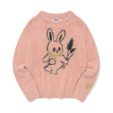 WITTY BUNNY NOMAD JACQUARD KNIT [PINK]