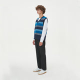 CASHLIKE BLENDED KNIT VEST_BLUE (6610823938166)