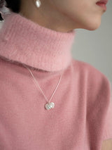 Cushion Heart Necklace
