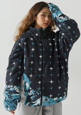 フリースパッディングジャンパー/BSR2223FWJK019 SMBR FLEECE PADDING JUMPER NAVY