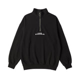 アノラックスウェット/ANORAK SWEAT SHIRT-BLACK