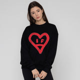 ビッグ ハート スマイル スプレー スウェットシャツ / Big Heart Smile Spray Sweatshirt