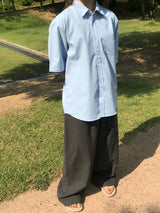 Brain linen pants 