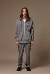 Pigment washed training pants - Grey (4622123204726)