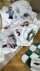 Fluffy Christmas Blanket - 100x150cm