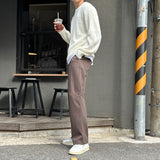 LMN Renaud One Tuck Denim Pants (4 colors)