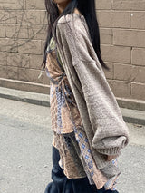 サマールーズショールニットカーディガン / Summer Loose Shawl Knit Cardigan
