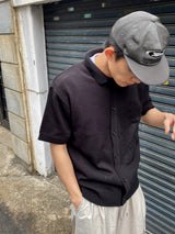ニットハーフスリーブカーディガン / Gr knit half sleeve cardigan 5color