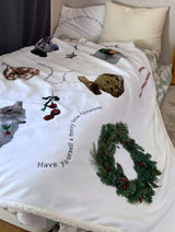Fluffy Christmas Blanket - 100x150cm