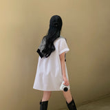 [Bellide made/Short, Long] キャンディ半袖シャツドレス